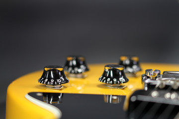 Gibson Les Paul E-Gitarre Klangregler Detail