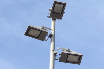 Public lighting in the city of Melbourne.