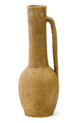 Clay jug, old ceramic vase