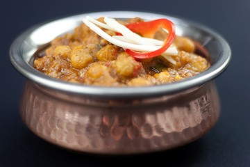Indian Food Chickpea Curry Channa Masala