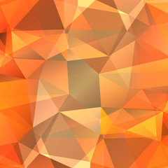 orange polygonal background