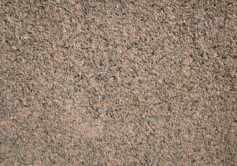 Texture of wall of polished pink granite