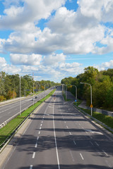 Empty highway