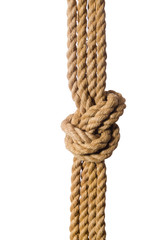 Rope isolated on the white background