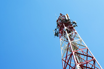 the communication tower