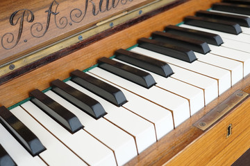 Piano close-up 