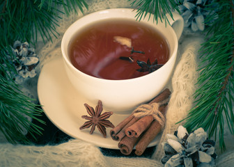 Winter black tea 