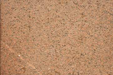 Texture of wall of polished pink granite