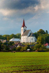 Fototapeta na wymiar Church - Turciansky Dur, Turiec, Slovakia