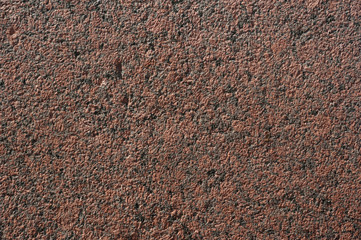 Texture of wall of polished pink granite
