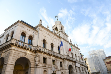 Fototapeta na wymiar Town Hall of Padua - Italy