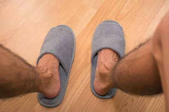 Foot In Slipper