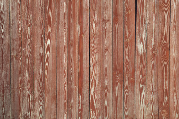 Obraz premium Texture of old red fence