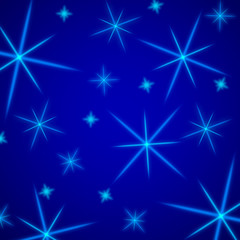 Abstract background with stars