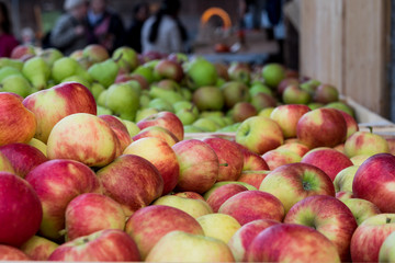 Äpfel auf dem Markt