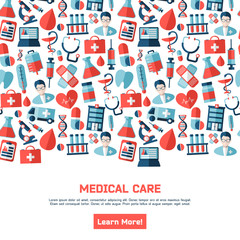 Medical healthcare brochure