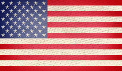 Obraz premium Grunge USA Flag