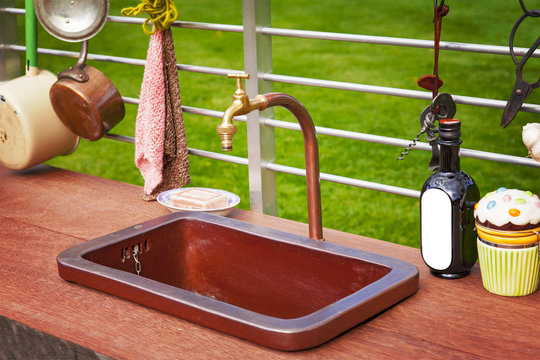 Rustic Outdoor Kitchen