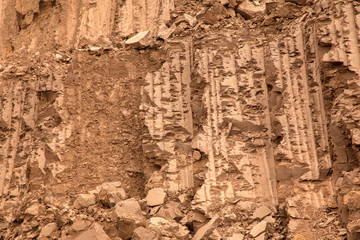 Background or texture of great clay wall 