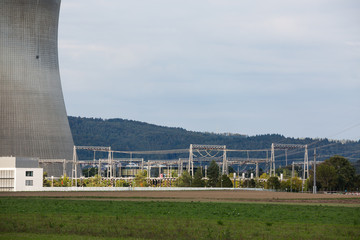 Naklejka premium Kernkraftwerk Leibstadt