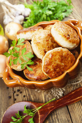 Chicken patties