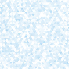 Fototapeta premium Blue triangle abstract background