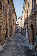 Naklejka na ściany i meble small villages in Tuscany - Italy