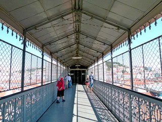 Lisboa - elevador de Santa Justa