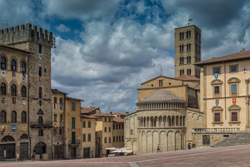 Fototapeta na wymiar Arezzo - Tuscany - Italy