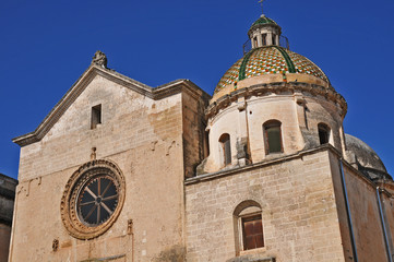 Fototapeta na wymiar Grottaglie, Chiesa Madre, la Collegiata Maria SS.ma Annunziata - Puglia