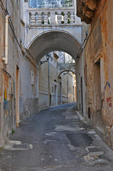 Fototapeta na wymiar Le strade di Grottaglie, Puglia