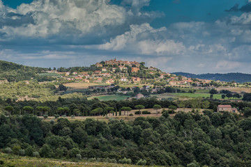 Fototapeta premium Summer in Tuscany