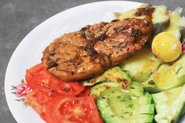 Chicken steak