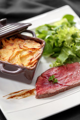 tendre de boeuf et gratin dauphinois en cassolette 3