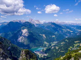 Fototapeta na wymiar Alleghe - Dolomites - Italy