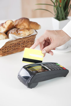 Swiping Credit Card