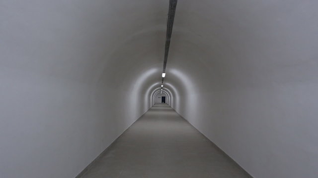 Underground bunker from cold war