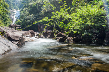 Cascade in national park, Thailand