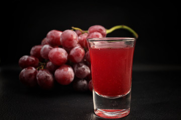 Fresh and juice grapes