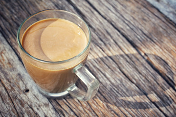 Coffee cup with shadow