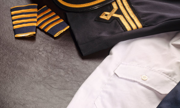 pilot and uniform