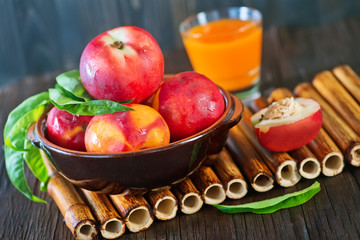fresh nectarine