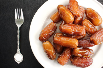 Dried date palm