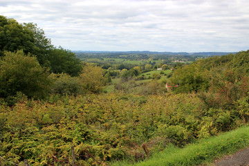 Vue de Sain-Robert.(Corrèze)