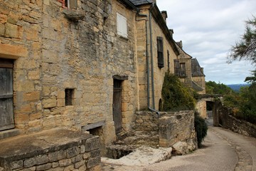 Vue de Sain-Robert.(Corrèze)