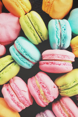 French macaroons.