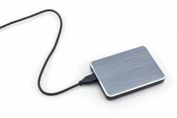 Obraz premium External hard drive.