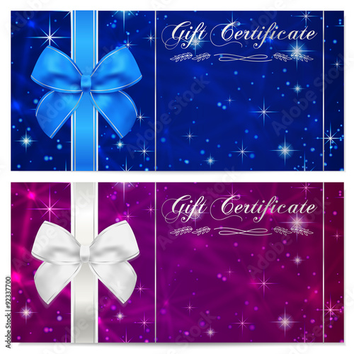 money gift certificate template