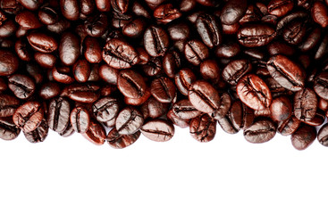 Coffee beans background