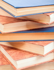 Concept of book clous-up